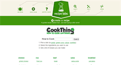 Desktop Screenshot of cookthing.com